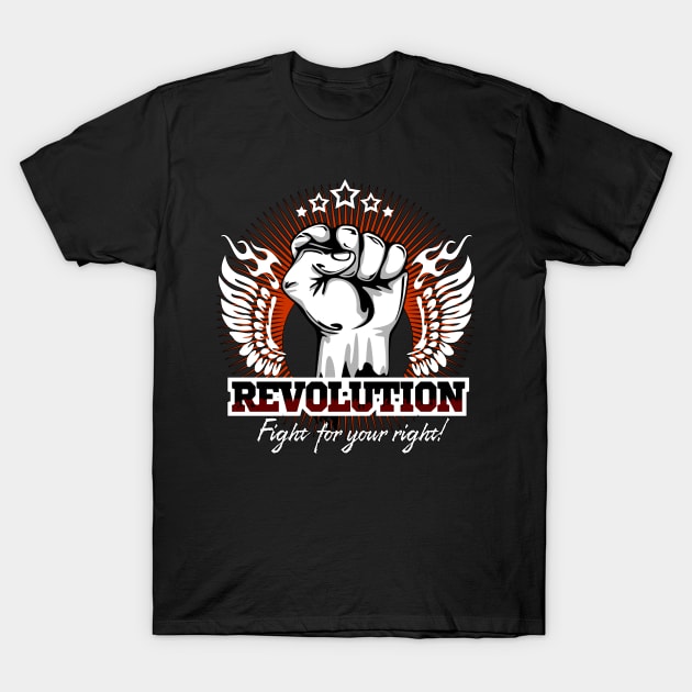 Revolution T-Shirt by Dojaja